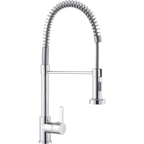 Mitigeur Cuisine Verhal Pantón Design Moderne, Bec Haut Pivotant, économie D'eau - Verhal