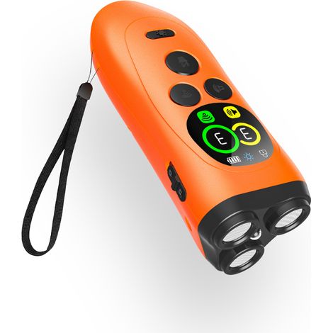 Répulsif à ultrasons pour chiens à trois têtes, dispositif anti-aboiements, accessoire anti-aboiements, dresseur de chiens, accessoires pour animaux de compagnie (1/5)