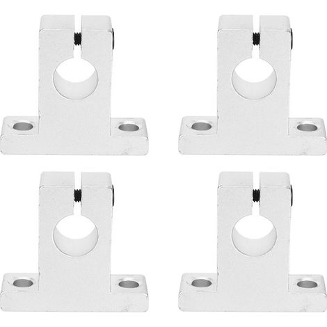 Set of 4 guides of tightening in aluminum SK12 for shaft of 12 mm of diameter (1/5)