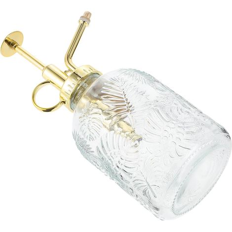 Pulvérisateur pour Plantes en Verre 350ml Grosse Zone de Pulvérisation, Arrosoir Transparent pour Fleurs et Humidification Intérieure (1/5)