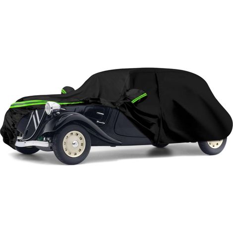 Autoabdeckung für Citroen Traction Avant 1934-1957, wasserdicht, mit Reißverschlusstür (1/5)