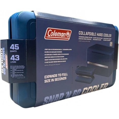 Coleman Snap-N-Go Qt 45 faltbare Kühlbox 43 Liter Sapphire 2229733"-"183593540