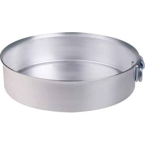 Tortiera Professionale in Alluminio Alma Cilindrica 20 x 4 cm Agnelli (1/2)
