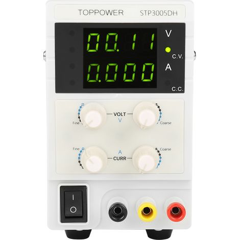 Alimentation CC régulée variable STP3005DH 0-30 V 0-5 A 110 V/220 V commutable (prise US 110 V) (1/5)