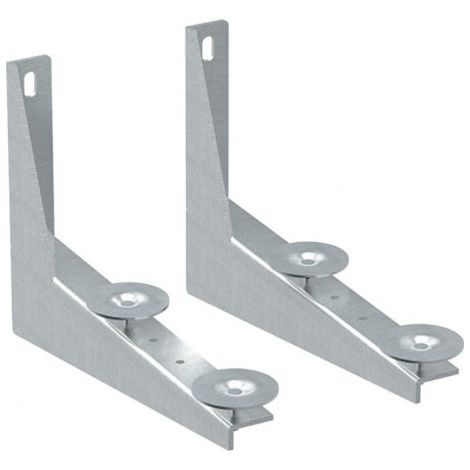Jeu de supports de montage pour Geberit Bambini pour deux robinets de lavabo
