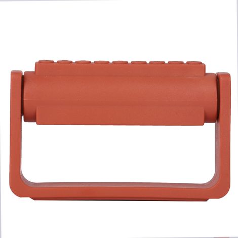 Porte-fraises dentaires stérilisable 9 alvéoles, boîte orange pour instruments de soins bucco-dentaires, autoclavable (1/5)