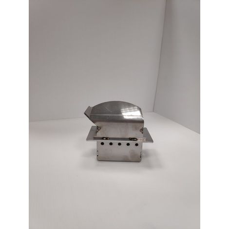 BRACIERE PER STUFE A PELLET 7,5 KW SLIM IN ACCIAIO (1/4)