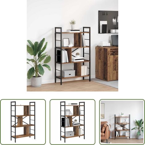 Meuble industriel - Étagère Bois Ancien 75 x 30 x 123,5 cm Bois d'ingénierie (1/5)