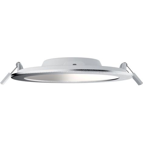 Xanlite Pro - Downlight Rond - Spot LED encastrable – cons. 18W/1500 lumens – Blanc neutre - IP44 – Blanc - DLP1500RNB (1/3)