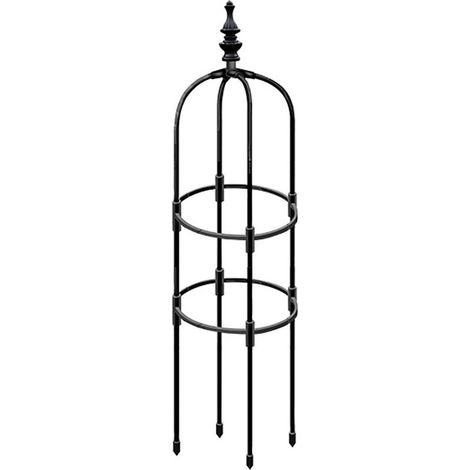 Obelisque de Jardin Solide et Innovant pour Plantes Grimpantes  Support Extérieur Polyvalent (1/5)