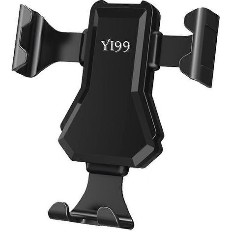 Support de téléphone de voiture à gravité, installation par clip sur la grille d'aération, boîte d'emballage colorée. (1/4)