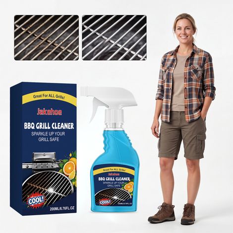 Grillreiniger löst und entfernt Fett- und Ölflecken von der Oberfläche von Grillrosten – 200 ml -- BIEMMEDUE (1/5)