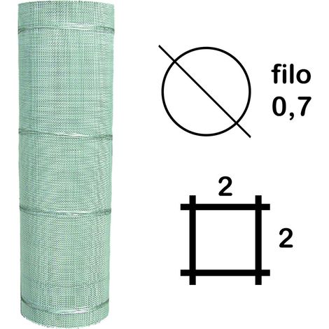 Tela Quadra Tipo Pesante 80 F. 16,22 Ca. Sidex 2 X 2 cm 0,7 Mt 30 kg