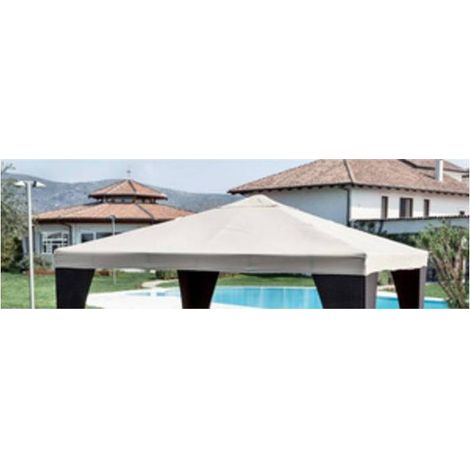 C TOP RICAMBIO P/GAZEBO LEGNO 3X3M POLIEST BEIGE