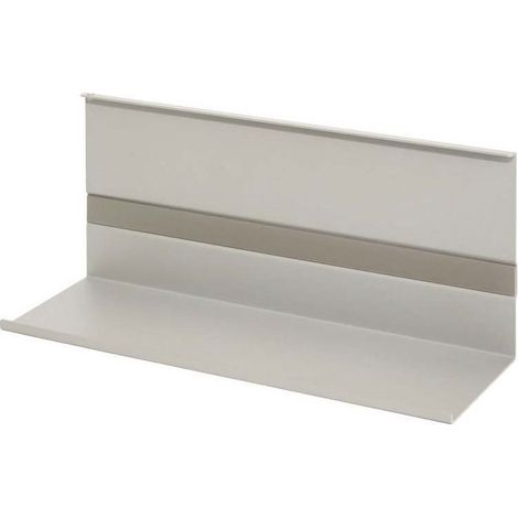 Tablette mosaiq hauteur 140 - Matériau : Aluminium - Hauteur : 140 mm - Profondeur : 110 mm - Décor : Gris titane - Largeur : 350 mm - KESSEBOHMER