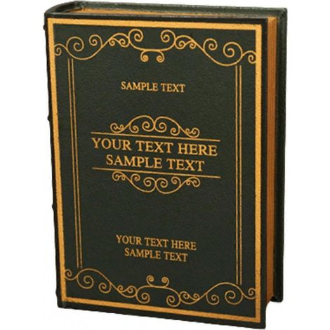 Set mit 4 dekorativen Kunstbüchern, Kunstleder für Regale, Aufbewahrungsaccessoires, Attrappen-Bücherregal-Ornamente (1/5)