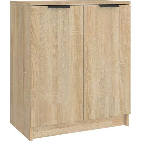 Maison Exclusive - Scarpiera Rovere Sonoma 59x35x70 cm in Legno Multistrato (1/5)