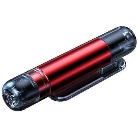 Brise-vitre et coupe-ceinture de sécurité Safe Pro X, marteau de survie 2 en 1 pour situations d'urgence (rouge) (1/4)