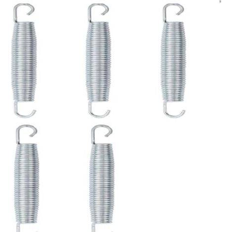 Ressort de trampoline de 5,5 pouces, robuste, en acier inoxydable, remplacement de ressort, 5 pièces (1/5)