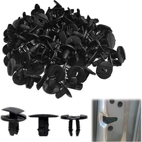 30 clips fixation voiture - Nosheir - Rivet plastique pour pare-chocs Peugeot/Citroen (1/5)