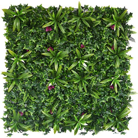 Rivestimento parete vegetale sintetico Pacco 1m² Verde - IKAZ