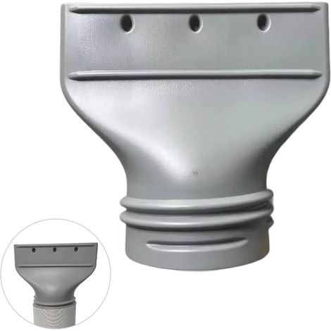 Adaptateur de fenêtre pour climatiseur – Adaptateur de tuyau plat pour systèmes d'évacuation et de ventilation de tente (1/5)