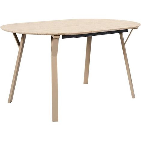 Table à Manger Extensible "Terra Nova" 150-210cm Beige (1/5)