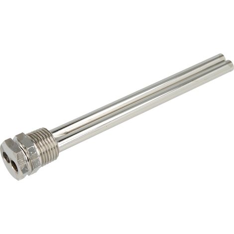 Doigt de gant double 1/2'' pour 2 tubes de sonde séparés 150 mm