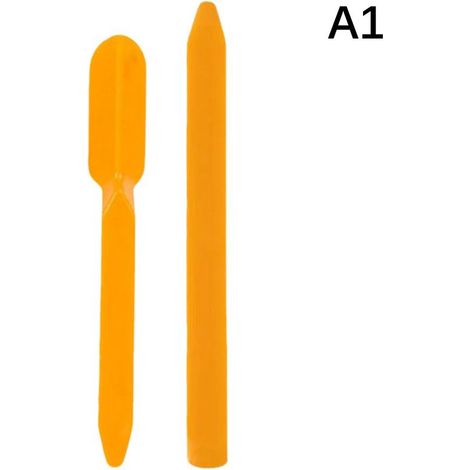 Set mit 2 Werkzeugen für Keramikfliesen: Gipsspachtel für Wand- und Eckfliesen am Boden. (1/5)