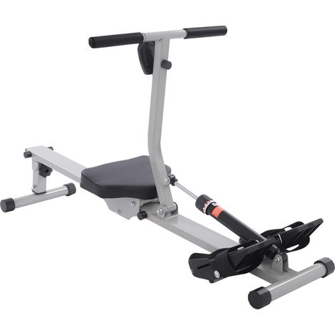 Rameur 12 niveaux de résistance – Pliable, Écran LED, structure acier, siège mousse – Pour musculation cardio à domicile