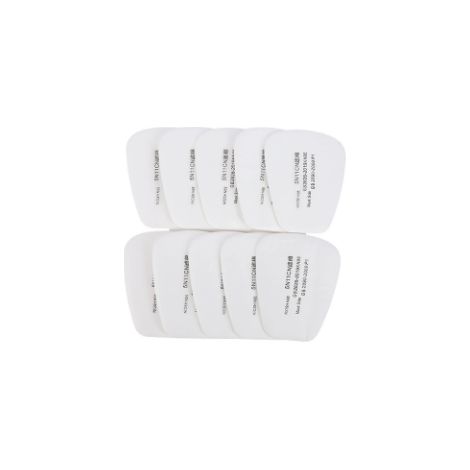80 pièces élément filtrant 5N11, ensemble d'accessoires pour masque de protection, vapeur, gaz organiques, remplacement du filtre à particules, adapté pour 6200 7502 6800 (1/4)