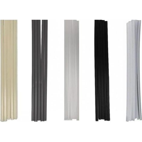 50Pcs Tiges Soudage Plastique Bâtons de Soudage ABS/PP/PVC/PE Baguette Plastique Baguette de Soudage Plastique Soudage Sticks Tubes de Soudage en Plastique Pour le Soudage en Plastique (1/4)