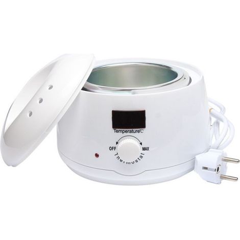 Chauffe cire epilation - TepidBee - 14x8,5cm 100w fusion rapide température réglable épilation pratique petit et pratique solide e (1/3)