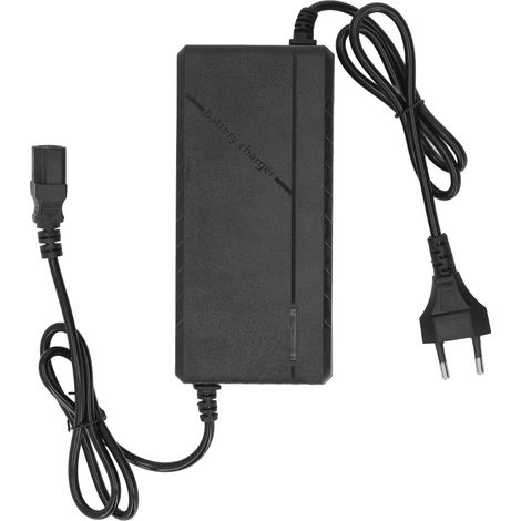 Chargeur de Batterie pour Vélo Électrique 180W, Câble de Charge Universel 110-220V avec Prise UE, Protection Multiples (1/4)