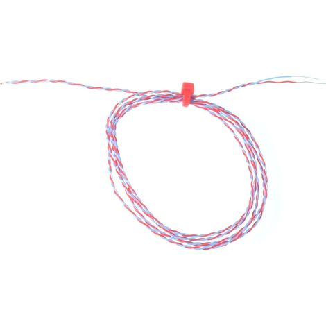 Thermocouple type T, L 3m, +250°C max à Raccord dénudé ( Prix pour 1 )