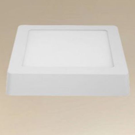TrAdE Shop Traesio - Plafoniera Led Da Soffitto 12w Luce 3000k-6500k Parete Quadrato Con Interruttore 00175 - (1/4)