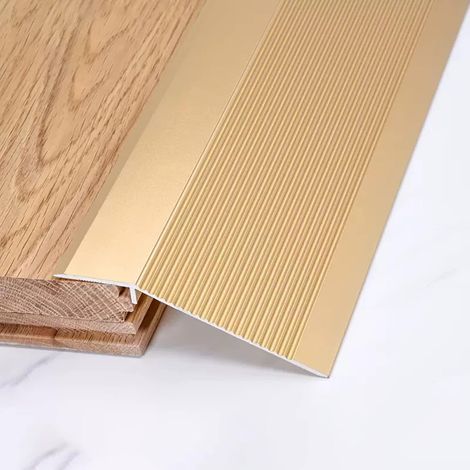 Profilé de transition en aluminium pour sols, largeur 10 cm, pour port (1/5)