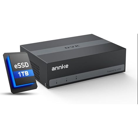Enregistreur DVR 5-en-1 4CH 3K Lite SSD Interne 1 to Enregistrement Détection IA des Personnes et Véhicules CCTV Analogiques Kit (1/5)