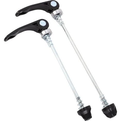 Dailygoody,Cierre rápido para bicicleta,Rueda delantera y trasera,Ultraligero y flexible,Apto para bicicletas de 26 pulgadas (1/5)
