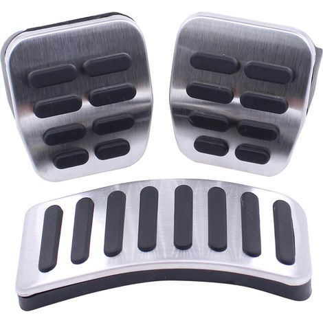 Pedalkappen, Pedalabdeckungen, Pedalset, Fußpedal, Bremspedal, Gaspedal, Kupplungspedal, Handpedal, linkes Pedal für Vento, Golf 3, Golf 4, Polo 9N, Polo 6R, New Beetle 9C, Amarok Bo-ra A1 8X, A2, A3 (1/5)