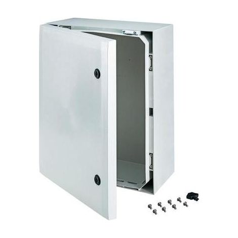 Fibox Elektroinstallationsschrank grau 50x40x21 cm