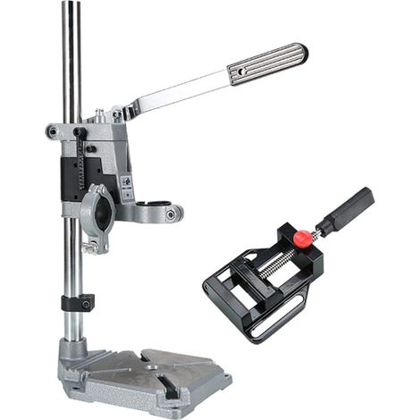 Applicable Support De Forage Réglable Pour Perceuse, Pince De Fixation Universelle Pour Perceuse, Pince De Table, Support De Réparation Pour Établi, Supports Pour Perceuse Outil De Perçage DIY (1/5)