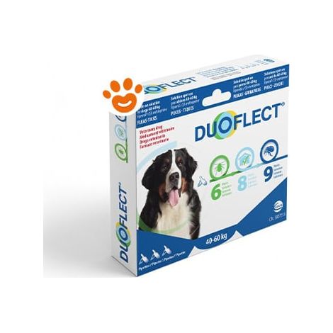 Ceva Duoflect Dog 40-60 Kg - Confezione 3 Pipette - Antiparassitari CANE