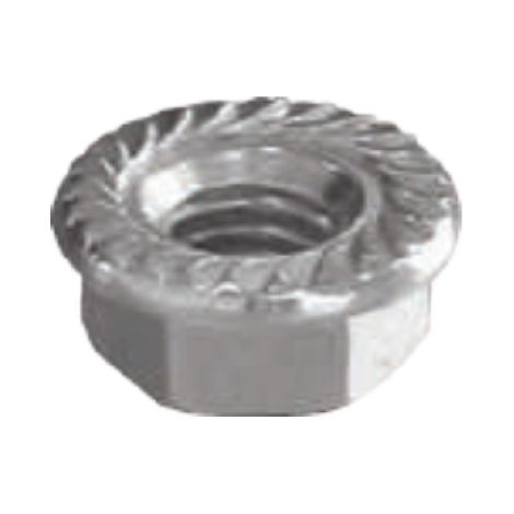 Dado flangiato zigrinato filettatura m6  sati - 2740501