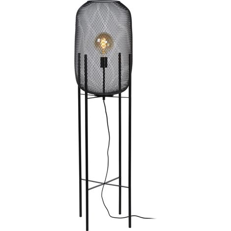 Lampadaire Lucide MESH métal noir/or H135 E27 40W 45785 (1/2)