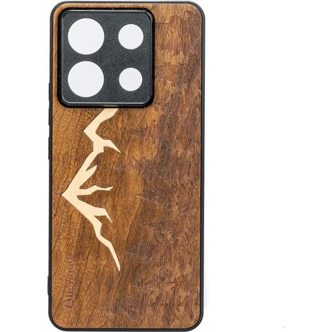 Bewood Holzetui für Xiaomi Redmi Note 13 5G IMBUIA MOUNTAINS (1/2)