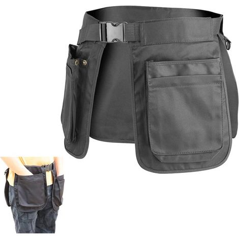 Grembiule da vita multifunzionale per chef/camerieri - Con tasche (1/5)