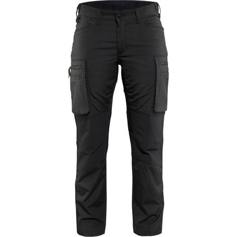 Pantalon de travail maintenance stretch femme 7159 - Noir 2XL - FR(52) - SE(C50) - Standards (1/5)