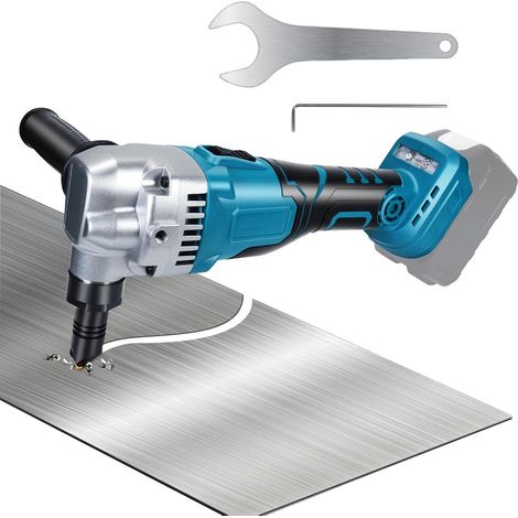 Cordless Nibbler, 1900SPM, 3.5m/min, 950W, Sheet Metal Nibbler Shears, No Battery or Charger (No Battery) (1/5)