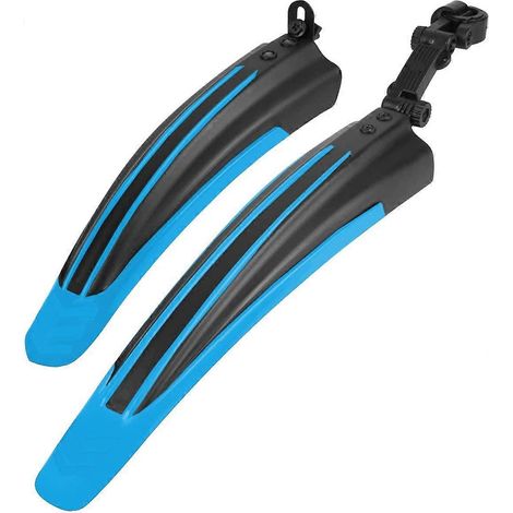 Fahrradschutzblechset, tragbar und verstellbar, für Rennrad- und Mountainbike-Reifen, Vorder- und Hinterrad. (1/5)